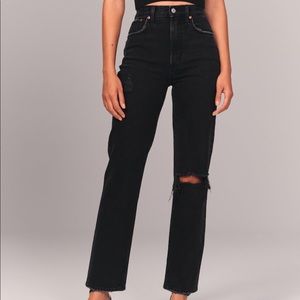 NWT 90s Ultra High Rise Straight Jeans
